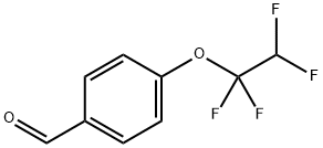 4-(1,1,2,2-テトラフルオロエトキシ)ベンズアルデヒド 化学構造式