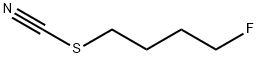 Thiocyanic acid 4-fluorobutyl ester Struktur