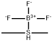 三氟二甲基硫醚化硼, 353-43-5, 结构式
