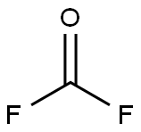 炭酸ジフルオリド 化学構造式