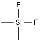 DIMETHYLDIFLUOROSILANE Structure