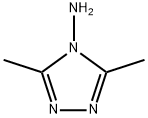 3,5-二甲基-4H-1,2,4-噻唑-4-胺, 3530-15-2, 结构式