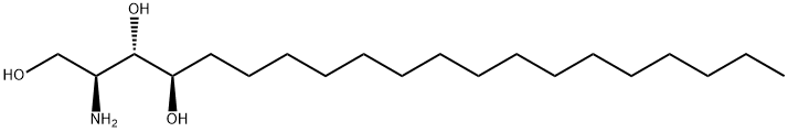 (2S,3S,4R)-2-Amino-1,3,4-icosanetriol Struktur