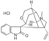 ゲルセミン・塩酸塩 化学構造式
