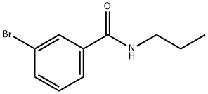 3-溴-N-丙基苯甲酰胺,35306-74-2,结构式