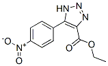 5-(4-Nitrophenyl)-1H-1,2,3-triazole-4-carboxylic acid ethyl ester Structure