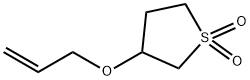 3-(烯丙氧基)四氢噻吩1,1-二氧化物,35309-86-5,结构式