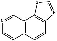 Thiazolo[4,5-h]isoquinoline (9CI) Struktur