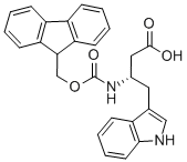 FMOC-L-BETA-HOMOTRYPTOPHAN Structure