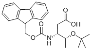 FMOC-O-T-ブチル-L-Β-ホモトレオニン 化学構造式