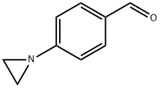 Benzaldehyde, 4-(1-aziridinyl)- (9CI) Structure