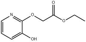 2-((3-羟基吡啶-2-基)氧基)乙酸乙酯 结构式