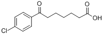 7-(4-CHLOROPHENYL)-7-OXOHEPTANOIC ACID 结构式