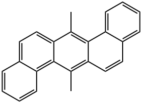 7,14-ジメチルジベンゾ[a,h]アントラセン 化学構造式