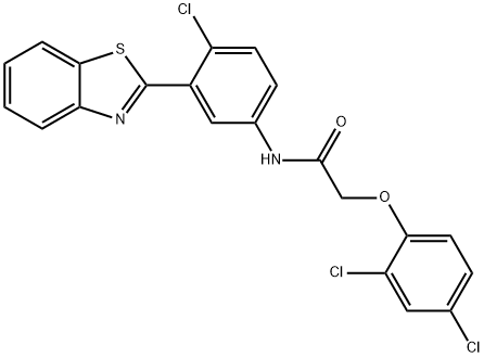 2-(2,4-dichlorophenoxy)- Structure
