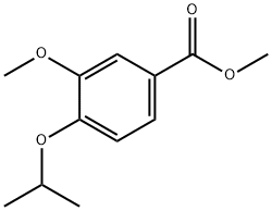 4-ISOPROPOXY-3-METHOXYBENZOIC ACID METHYL ESTER Struktur