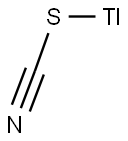 THALLIUM(I) THIOCYANATE Struktur
