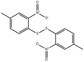 2-硝基对甲苯基二硫化物, 35350-31-3, 结构式