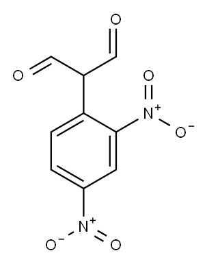 2-(2,4-DINITROPHENYL)MALONDIALDEHYDE Structure