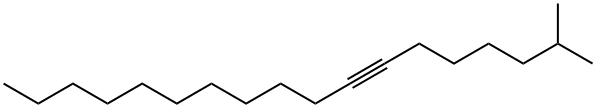 2-メチル-7-オクタデシン 化学構造式