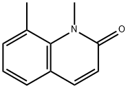 1,8-DiMethyl-2(1H)-quinolinone Structure