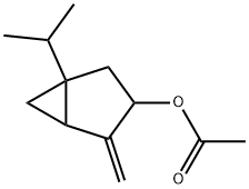 SABINYL ACETATE, 3536-54-7, 结构式
