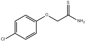 2-(4-CHLOROPHENOXY)THIOACETAMIDE Structure