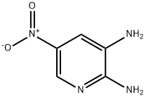 5-ニトロピリジン-2,3-ジアミン 化学構造式