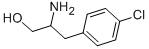 DL-4-CHLOROPHENYLALANINOL Structure