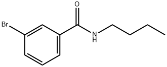 N-丁基-3-溴苯甲酰胺,35390-07-9,结构式