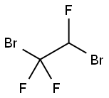 1,2-ジブロモ-1,1,2-トリフルオロエタン 化学構造式