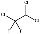 1,1-ジフルオロ-1,2,2-トリクロロエタン 化学構造式