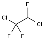 1,2-DICHLOROTRIFLUOROETHANE Structure