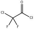 クロロジフルオロ酢酸クロリド 化学構造式