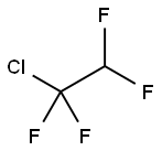 1-CHLORO-1,1,2,2-TETRAFLUOROETHANE Structure