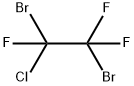 1-氯-1,2-二溴-1,2,2-三氟乙烷, 354-51-8, 结构式