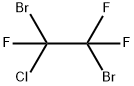 1,2-Dibromo-1-chloro-1,2,2-trifluoroethane Structure