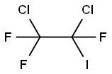 1,2-DICHLORO-2-IODO-1,1,2-TRIFLUOROETHANE Struktur