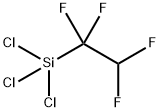 トリクロロ(1,1,2,2-テトラフルオロエチル)シラン 化学構造式