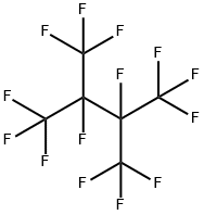 PERFLUORO(2,3-DIMETHYLBUTANE) Struktur