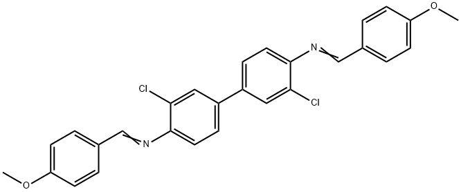 P-DIANISAL-3,3'-DICHLOROBENZIDINE Struktur
