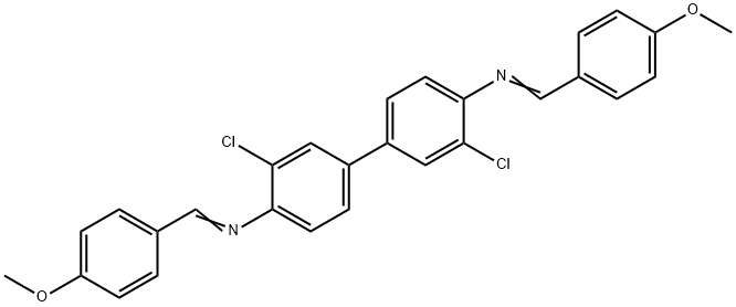 P-DIANISAL-3,3'-DICHLOROBENZIDINE Structure