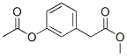3-(Acetyloxy)benzeneacetic acid methyl ester Structure