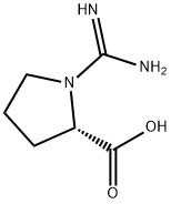 1-脒基-L-脯氨酸, 35404-57-0, 结构式