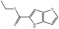 4H-呋喃[3,2-B]吡咯-5-羧酸乙酯, 35405-94-8, 结构式