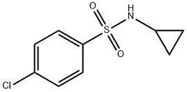 4-氯-N-环丙基苯磺酰胺,354128-89-5,结构式