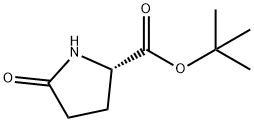 tert-butyl 5-oxo-L-prolinate Struktur