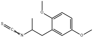 2-(2-Isothiocyanatopropyl)-1,4-dimethoxybenzene Struktur