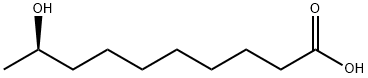 (R)-9-Hydroxydecanoic acid Structure