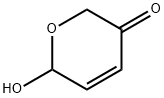 2,6-二氢-6-羟基-3(3H)-吡喃酮, 35436-57-8, 结构式